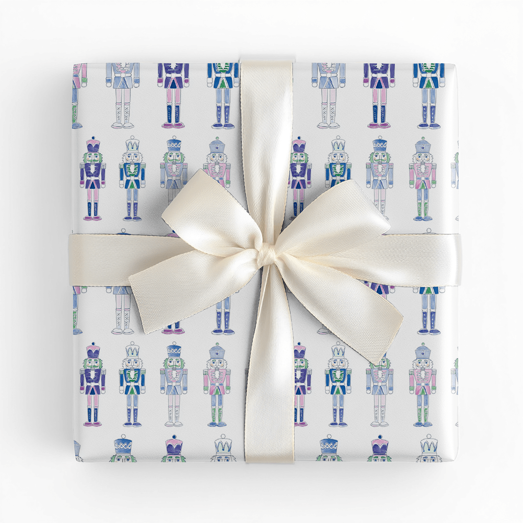 Diamond Nutcracker - Wrapping Paper - Benton Lane Home - Lemon Park