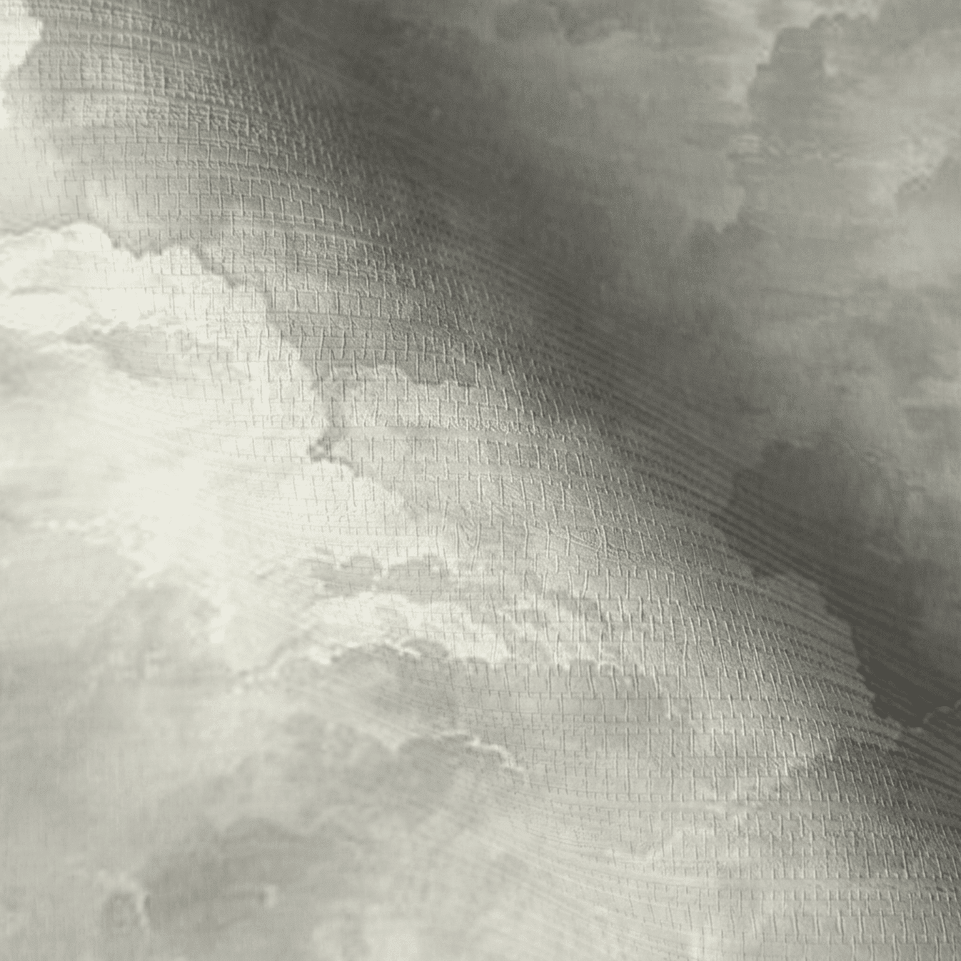Dior Clouds Faux Grasscloth Wallpaper - Painted Paper