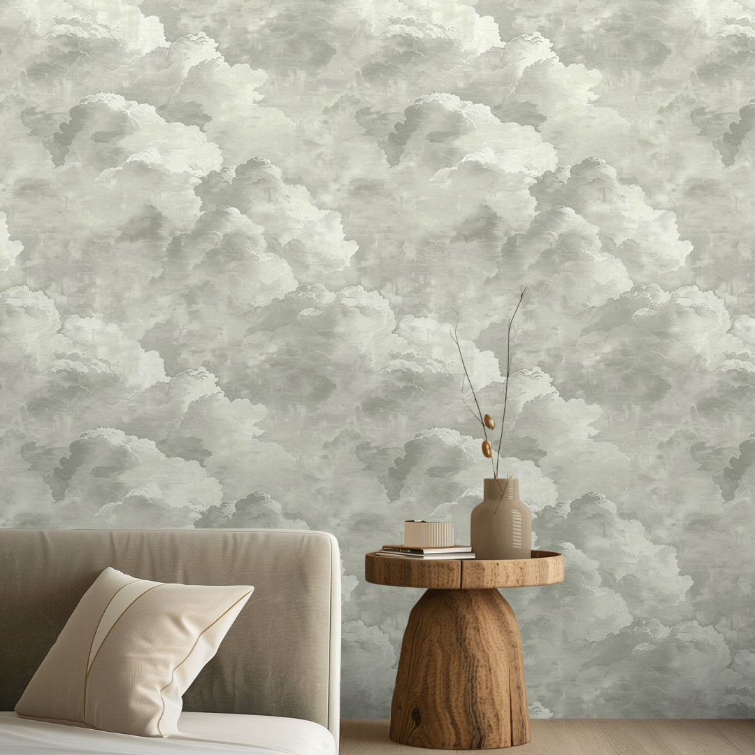 Dior Clouds Wallpaper - Premium - Benton Lane Home - Painted Paper