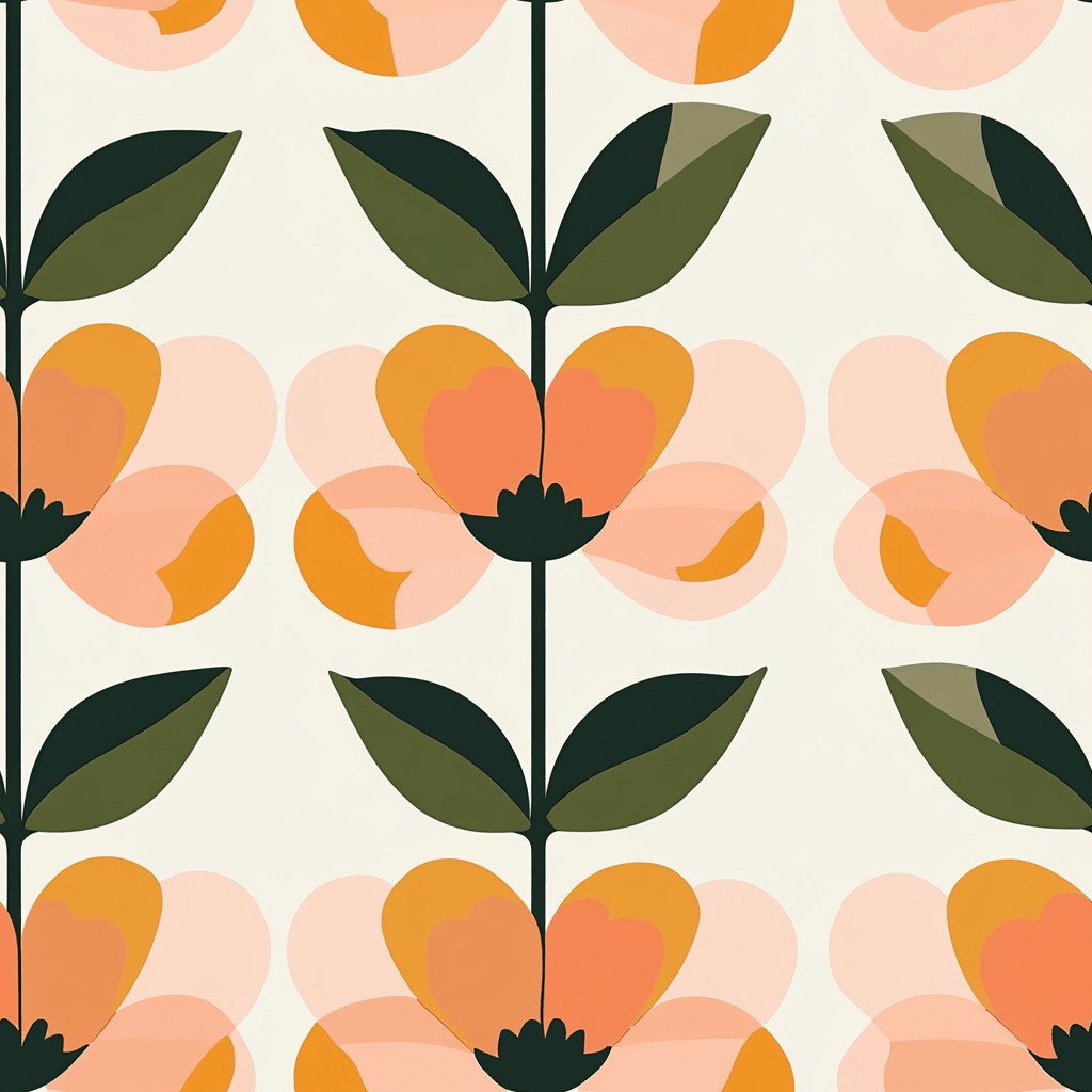 Disco Daisy Wallpaper - Benton Lane Home - Painted Paper