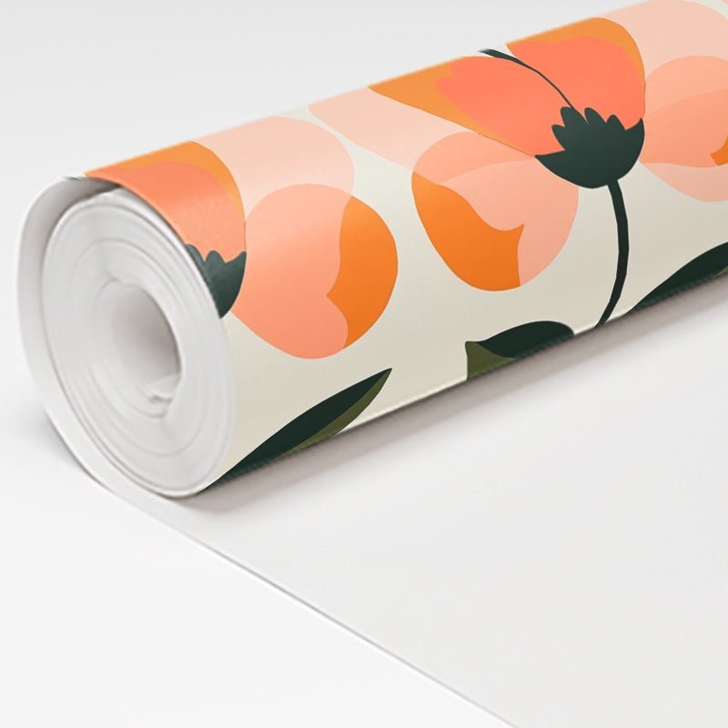 Disco Daisy Wallpaper - Benton Lane Home - Painted Paper