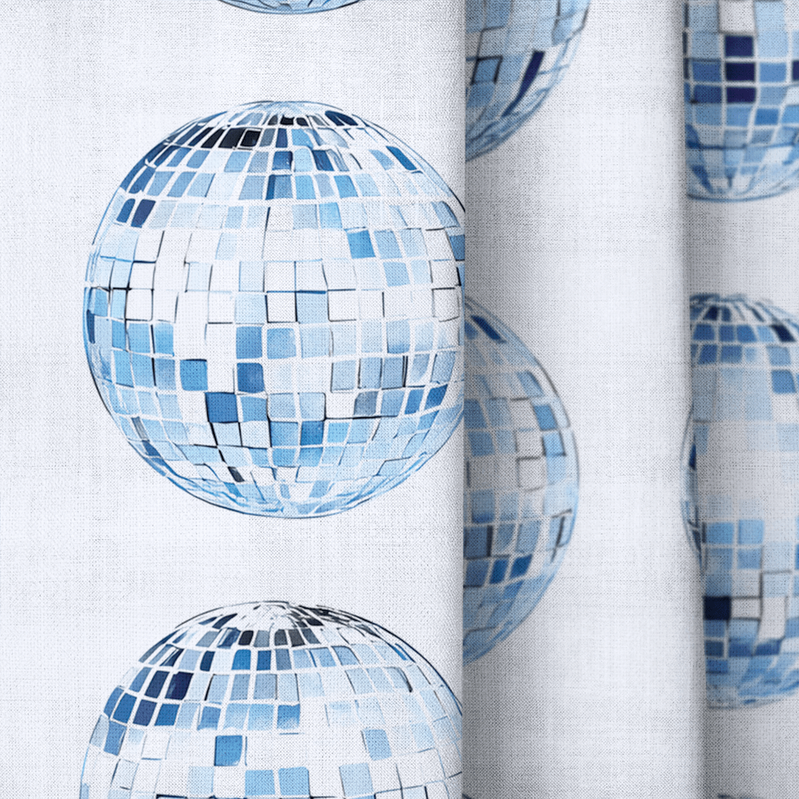 Disco Nights - Drapery - Benton Lane Home - Lemon Park