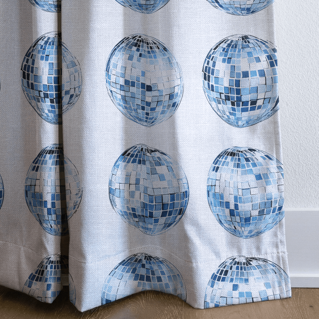 Disco Nights - Drapery - Benton Lane Home - Lemon Park