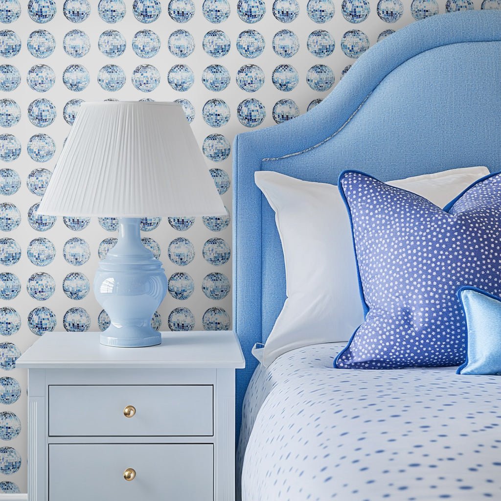 Disco Nights Wallpaper - Benton Lane Home - Lemon Park