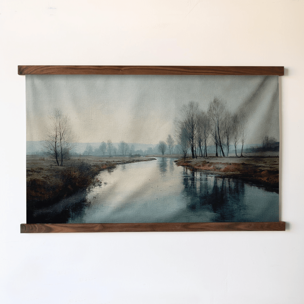 Distant Current - Tapestry - Benton Lane Home - Painted Paper