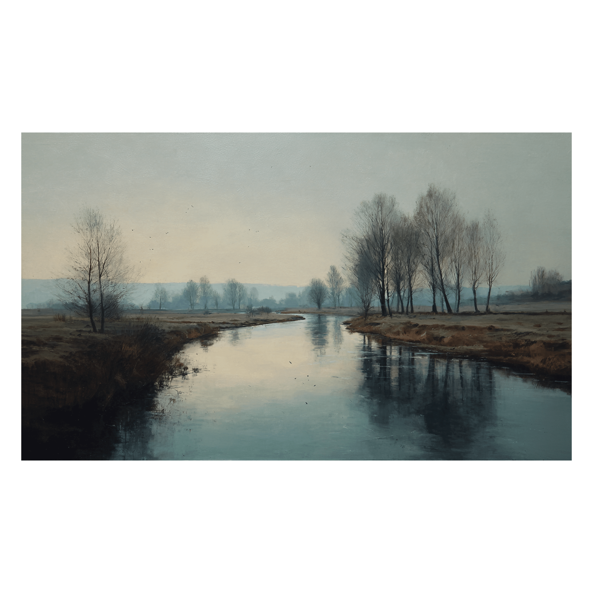 Distant Current - Tapestry - Benton Lane Home - Painted Paper