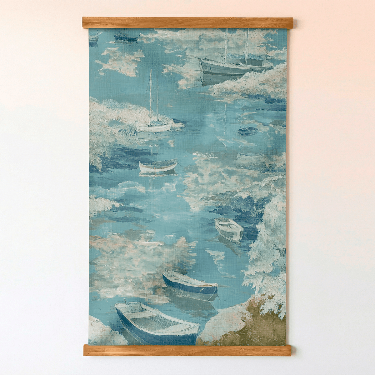 Dockside Dreams (Blue) - Tapestry - Lemon Park