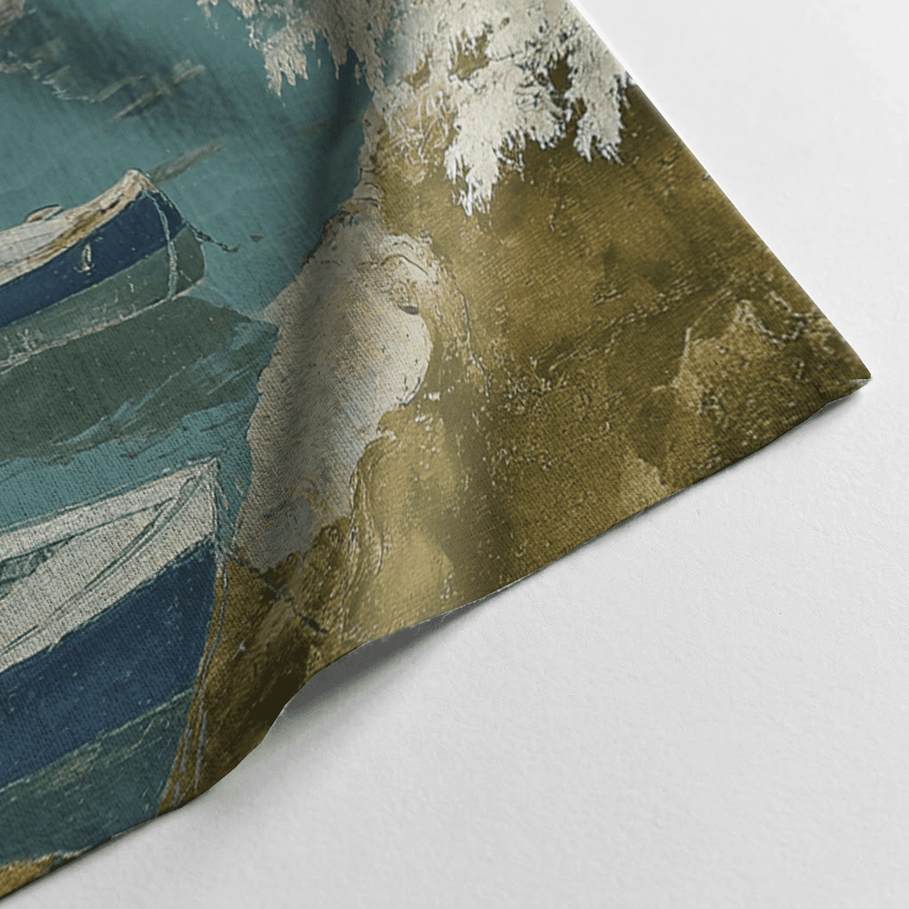 Dockside Dreams (Blue) - Tapestry - Benton Lane Home - Lemon Park