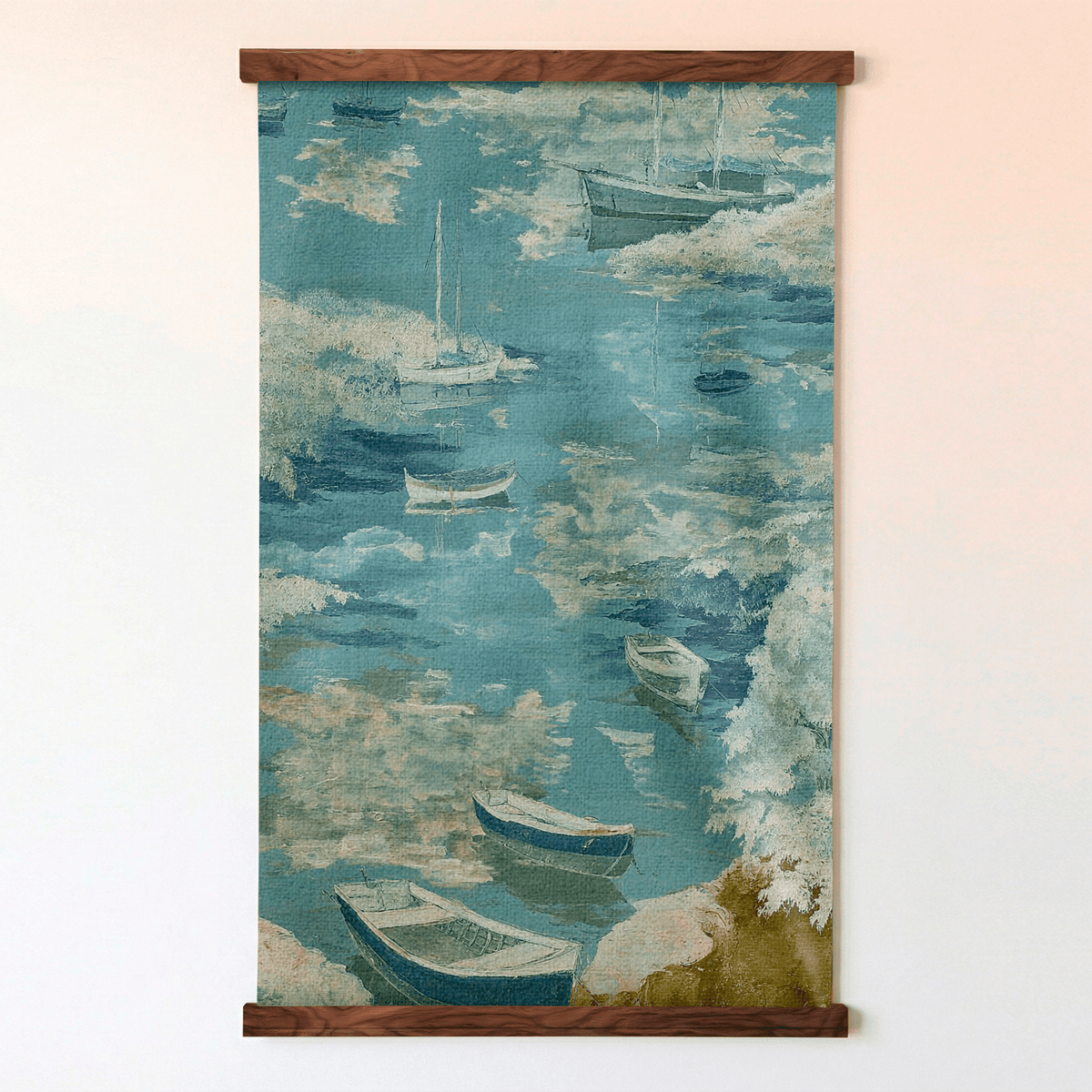 Dockside Dreams (Blue) - Tapestry - Lemon Park