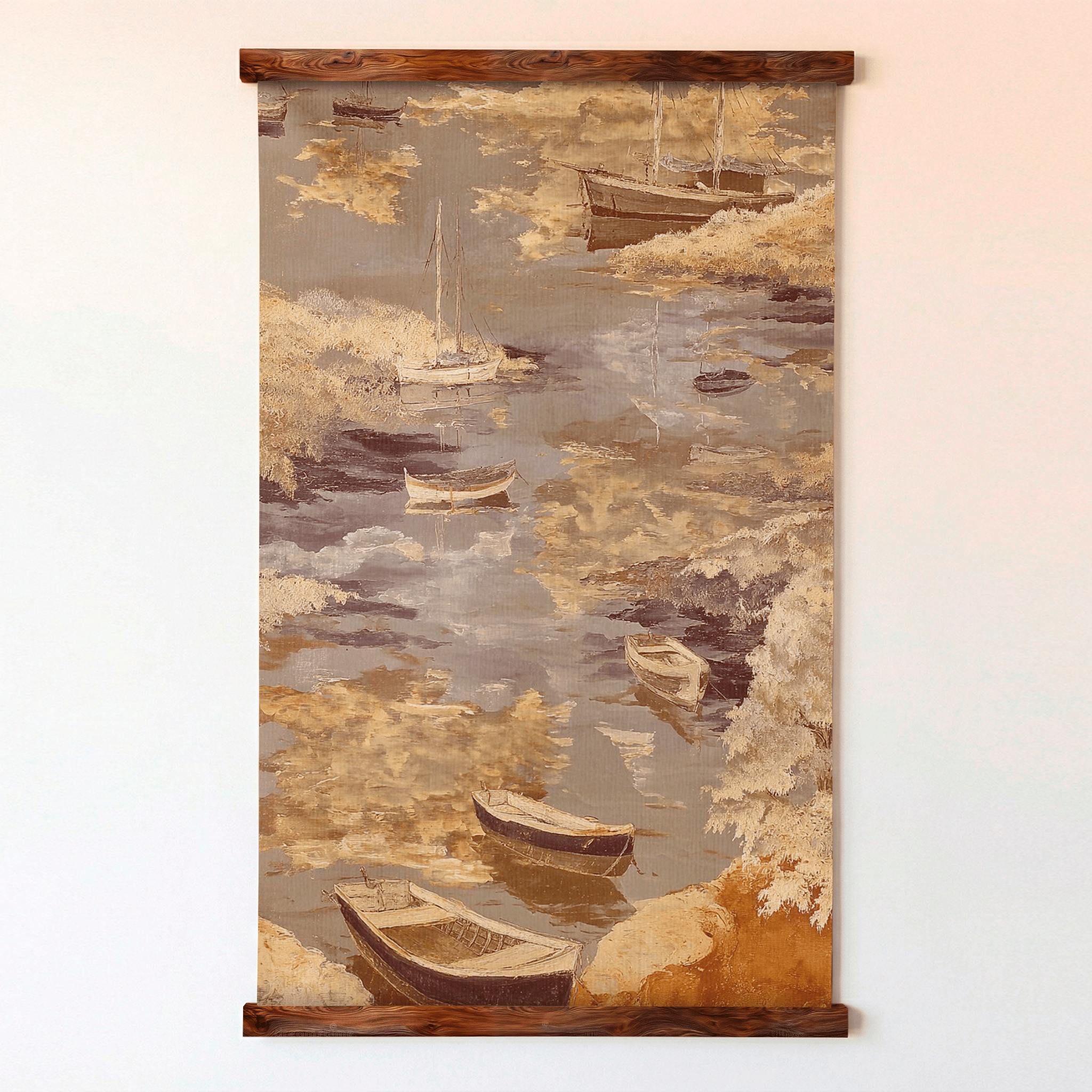 Dockside Dreams (Brown) - Tapestry - Benton Lane Home - Lemon Park