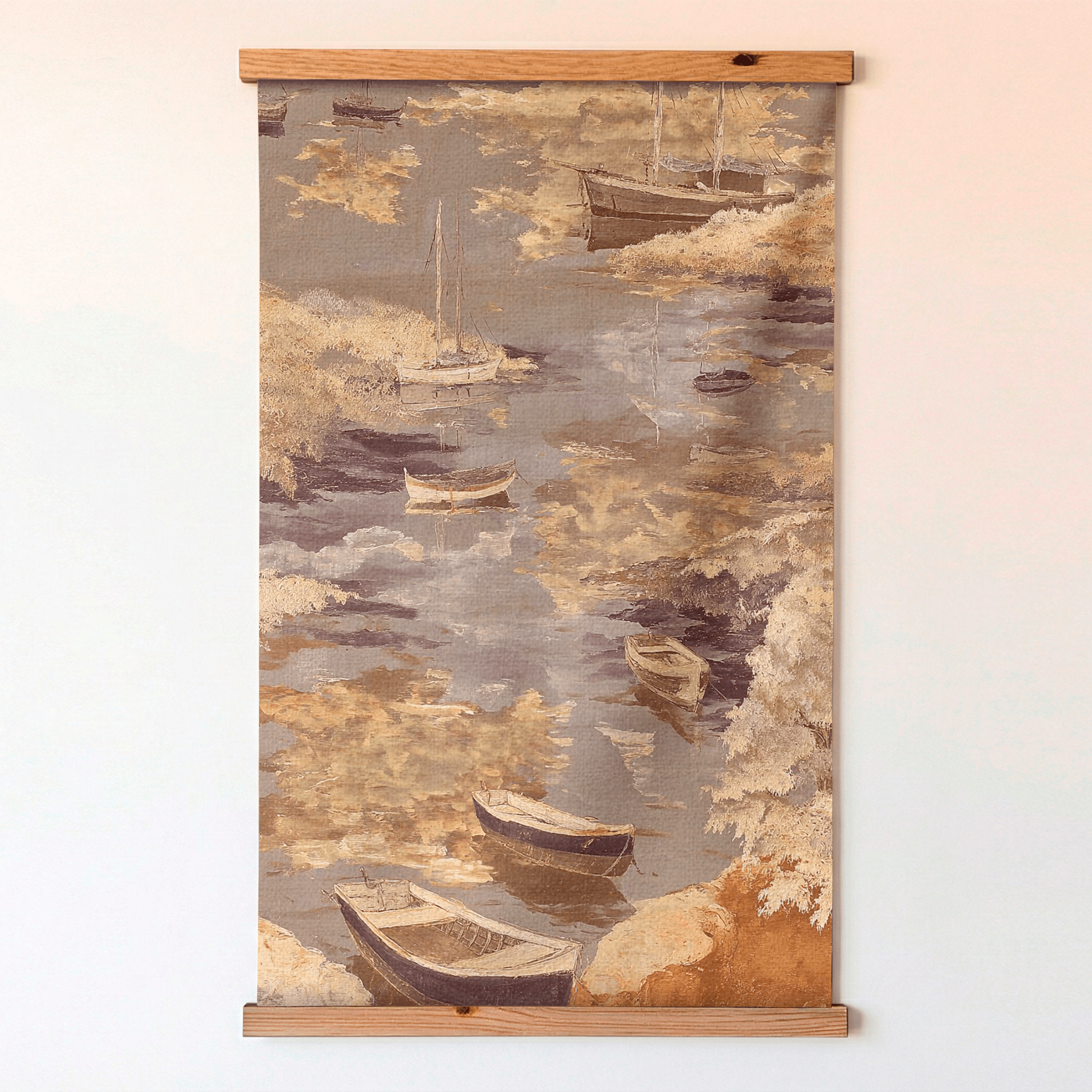 Dockside Dreams (Brown) - Tapestry - Benton Lane Home - Lemon Park