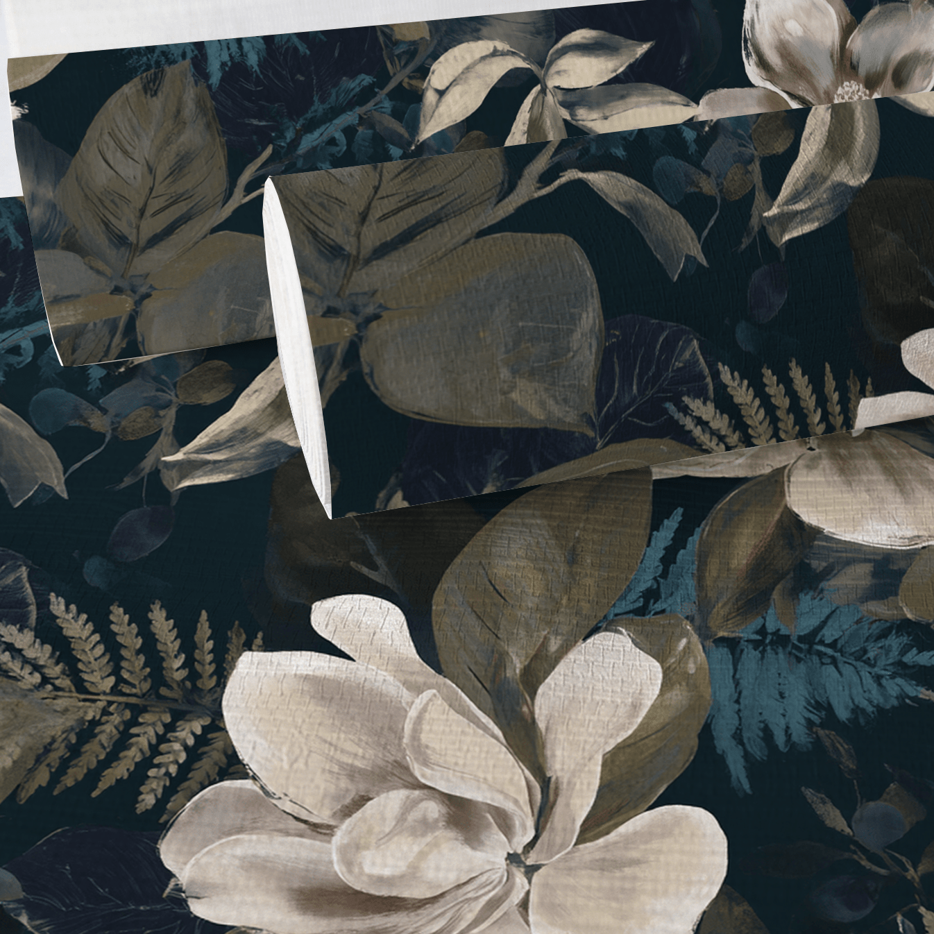 Dogwood Hollow Faux Grasscloth Wallpaper - Benton Lane Home - Painted Paper