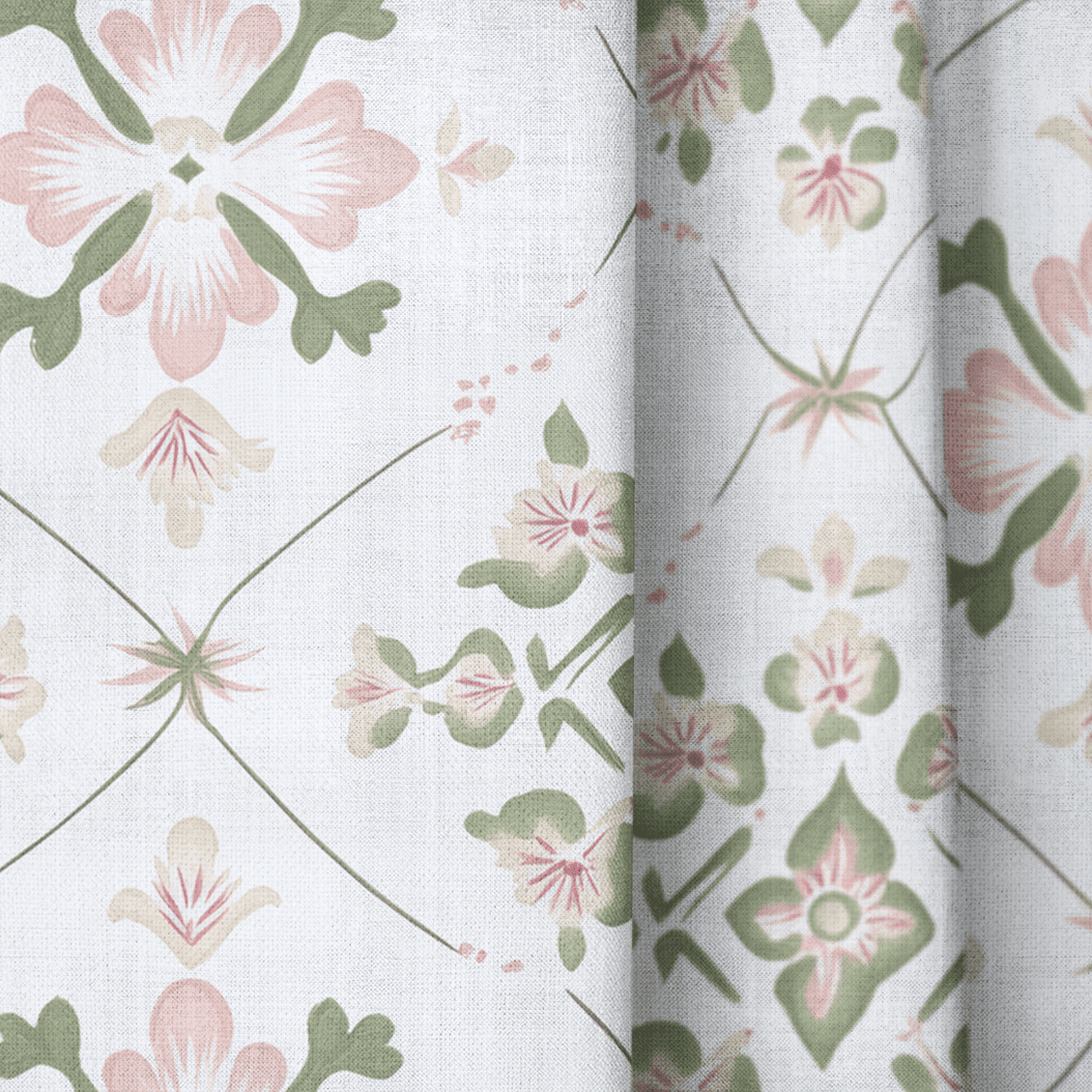 Dolly - Drapery - Benton Lane Home - Lemon Park