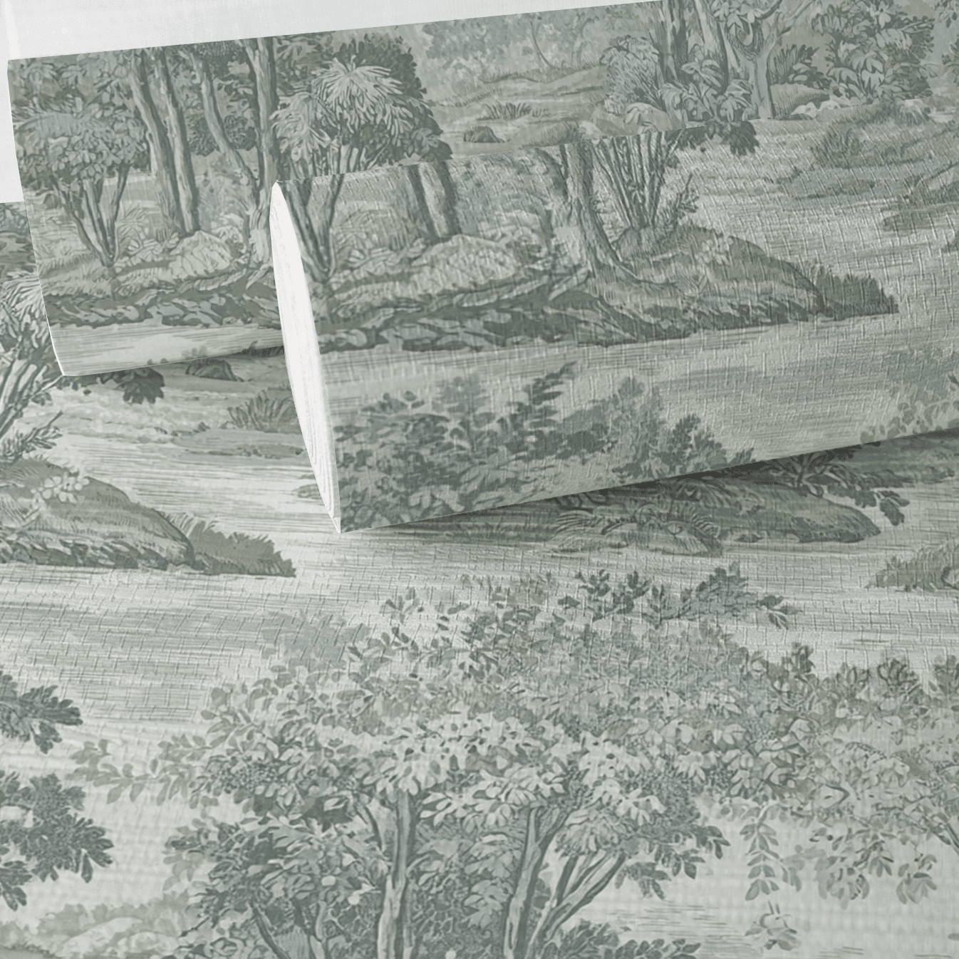 Dorinda Faux Grasscloth Wallpaper - Painted Paper