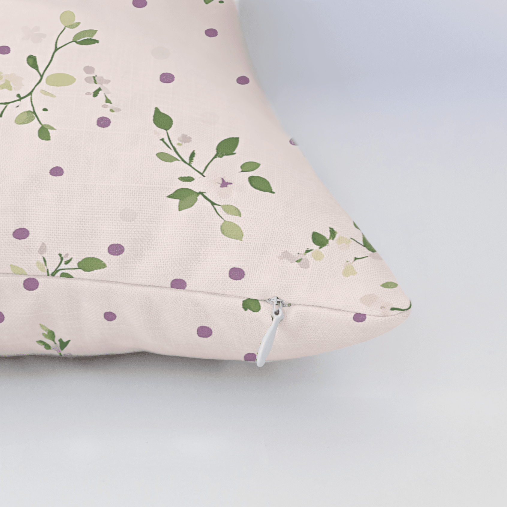Dotted Garden Throw Pillow - Benton Lane Home - Lemon Park