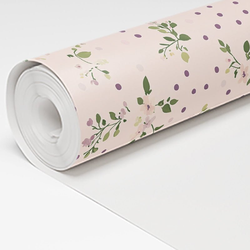 Dotted Garden Wallpaper - Lemon Park