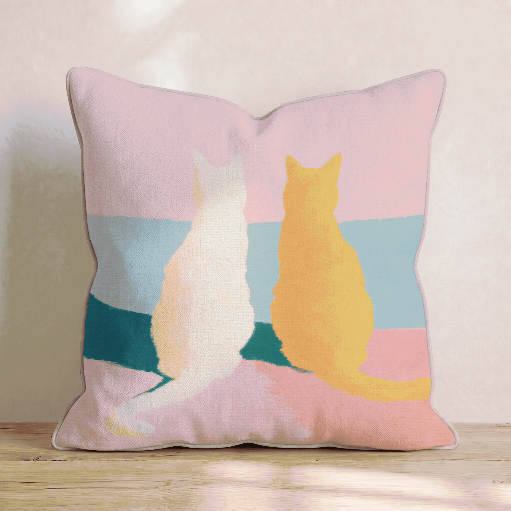 Double Paws Throw Pillow - Benton Lane Home - Hillcroft Home