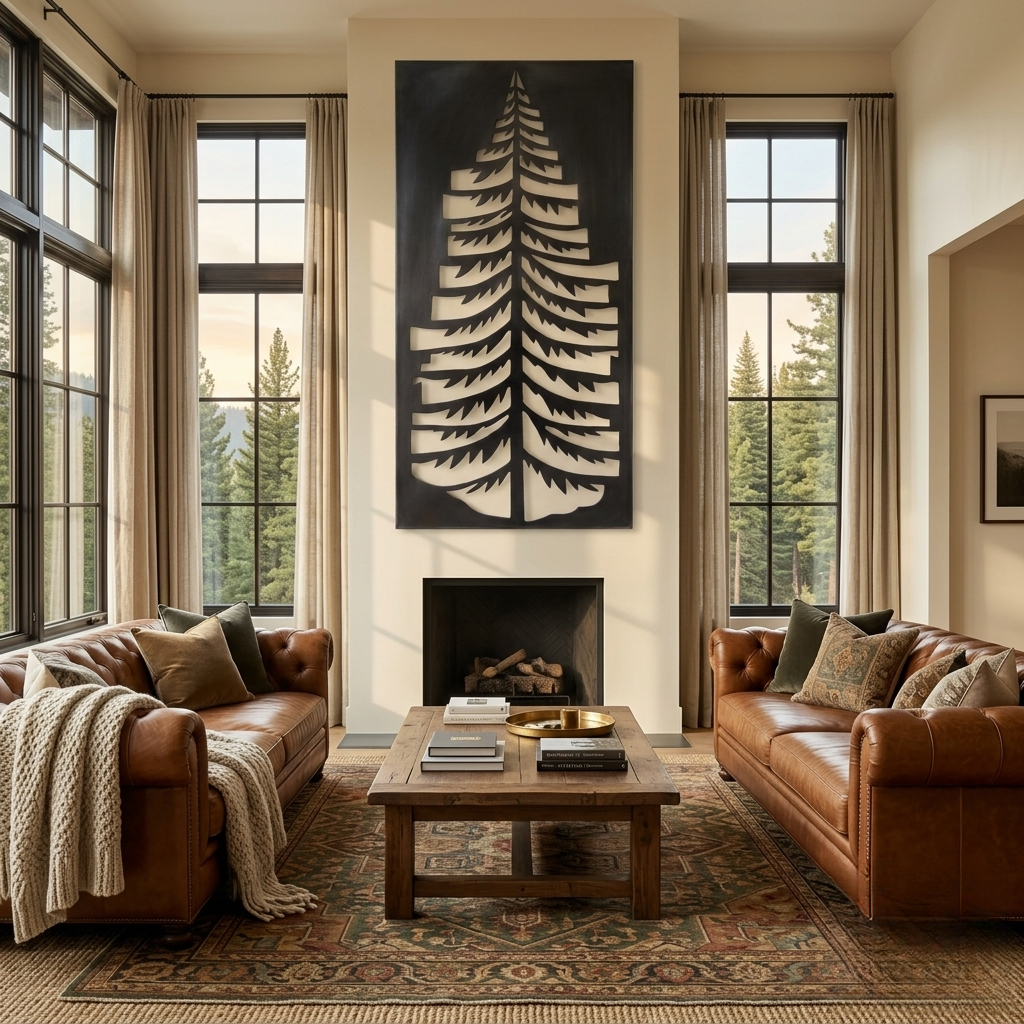 The Oregon Douglas Fir - Metal Wall Art - Forge