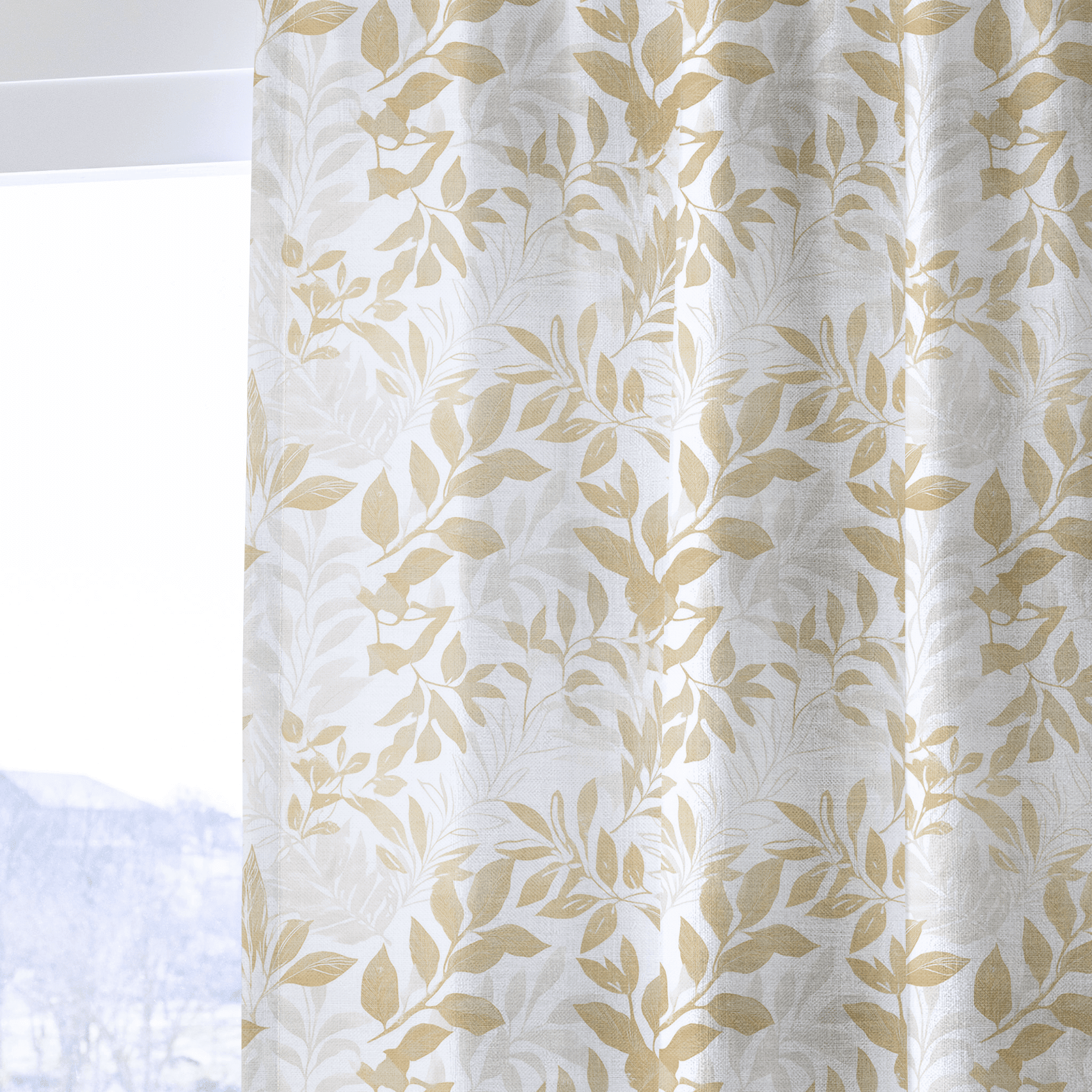Dove Garden - Drapery - Benton Lane Home - Lemon Park