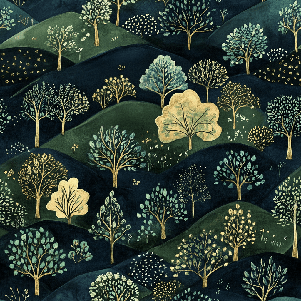 Dovewood Wallpaper - Benton Lane Home - Painted Paper