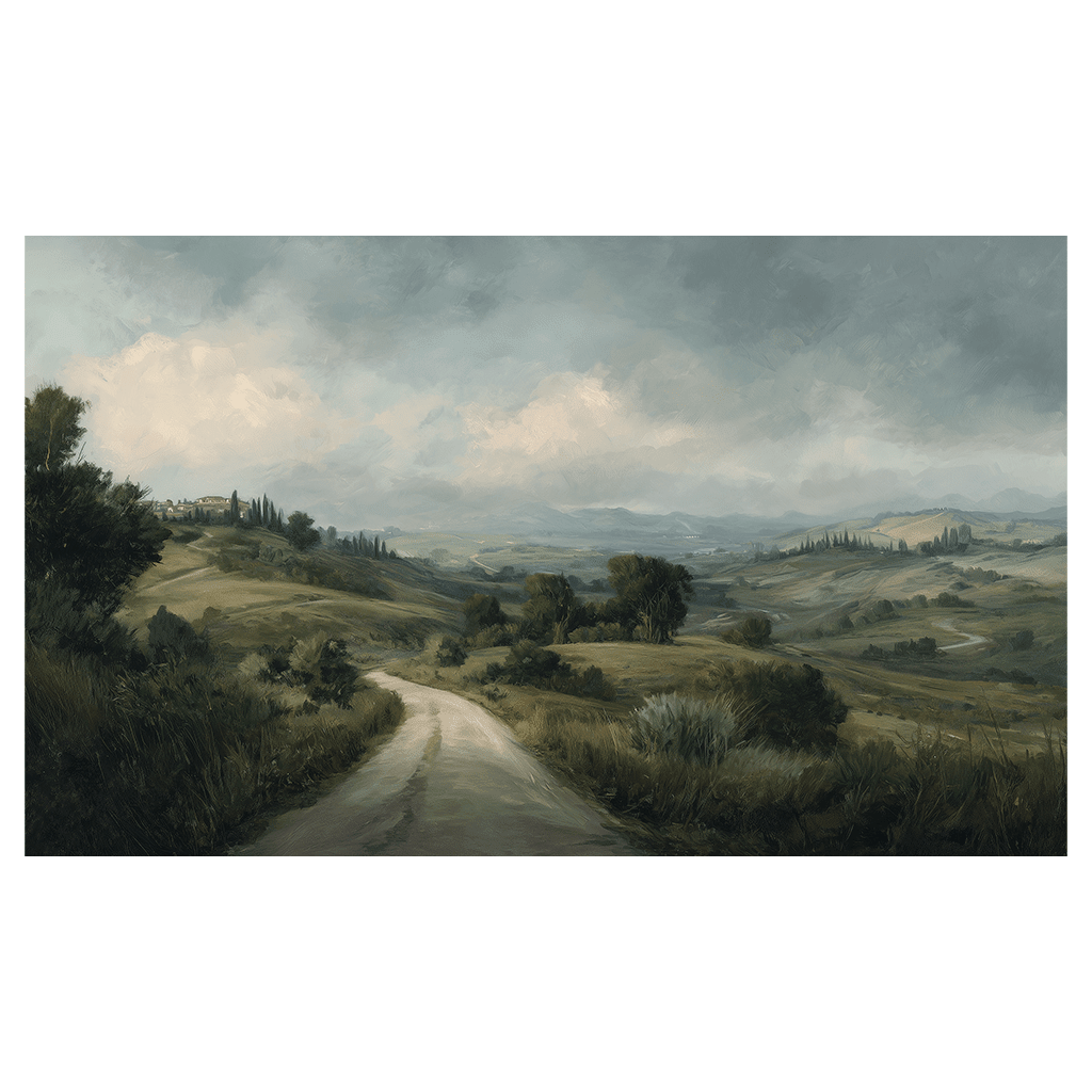 Down the Path - Tapestry - Benton Lane Home - Painted Paper