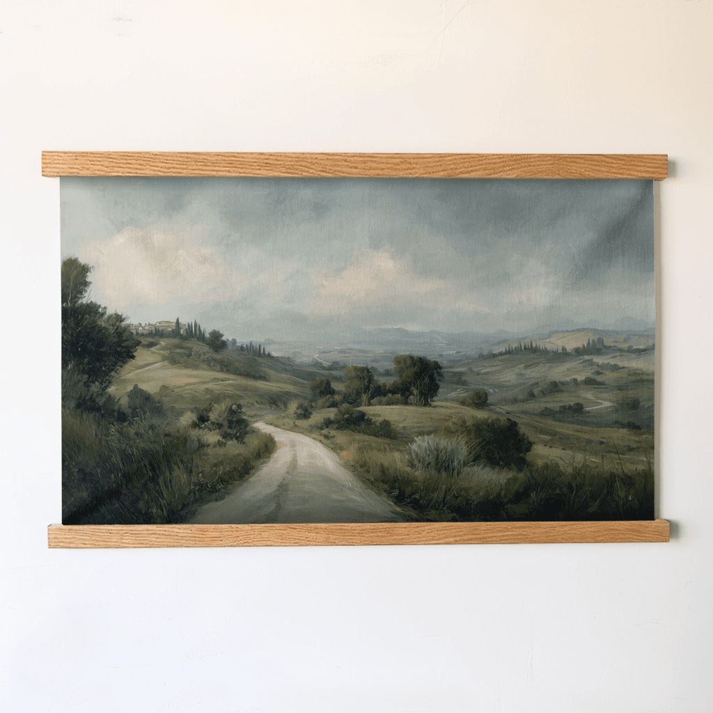 Down the Path - Tapestry - Benton Lane Home - Painted Paper