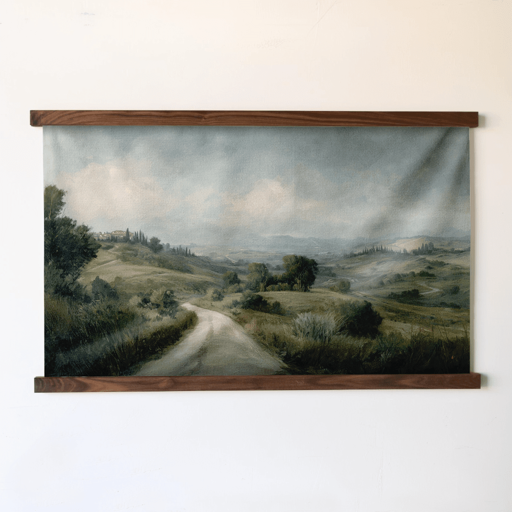 Down the Path - Tapestry - Benton Lane Home - Painted Paper