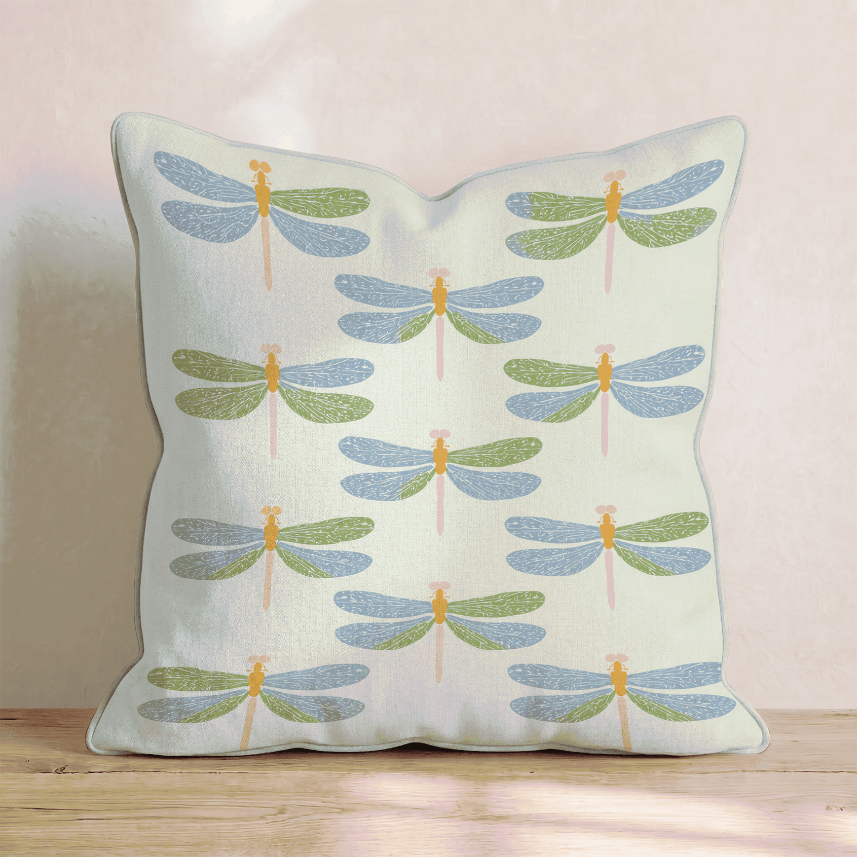 Dragonfly Dance Throw Pillow - Benton Lane Home - Hillcroft Home
