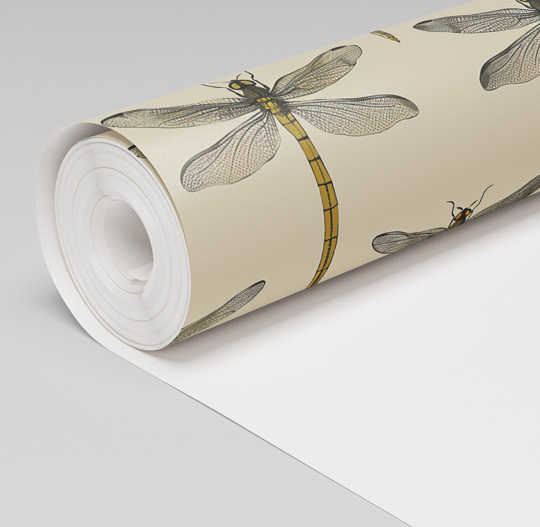 Dragonfly Disco Wallpaper - Benton Lane Home - Painted Paper