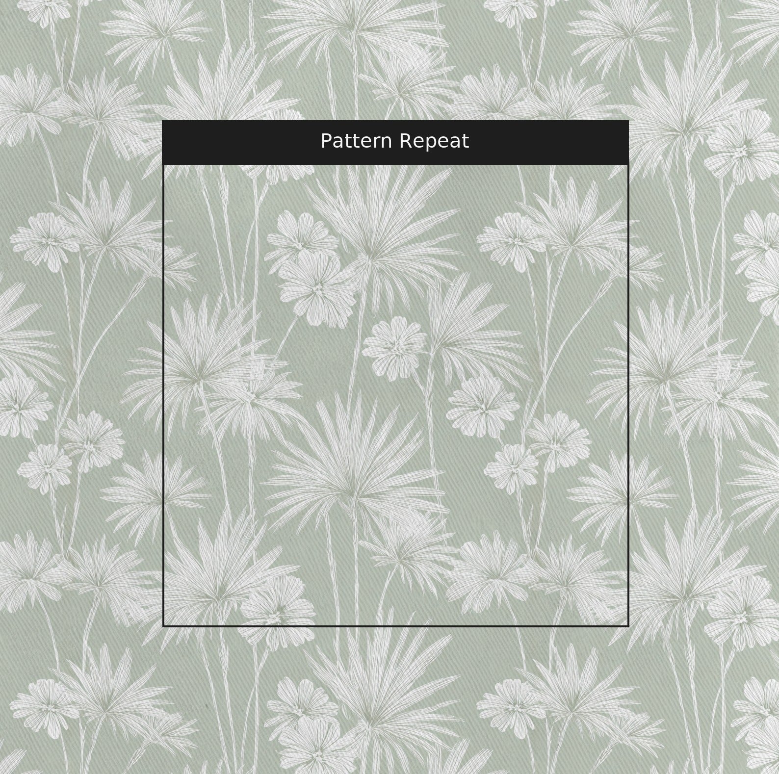 Drawn Palm - Fabric - Benton Lane Home - Lemon Park