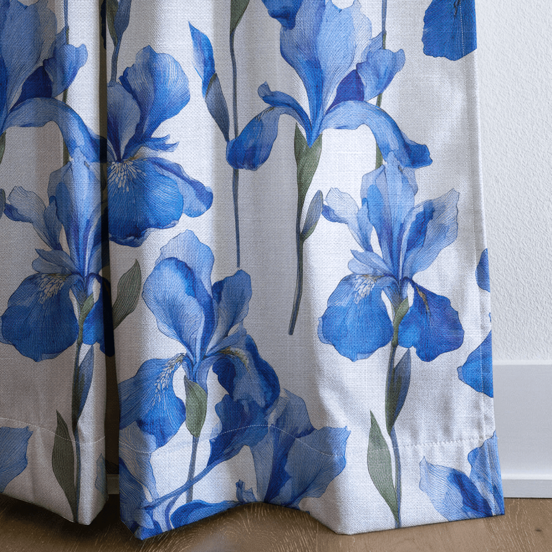 Dream Blue - Drapery - Benton Lane Home - Lemon Park