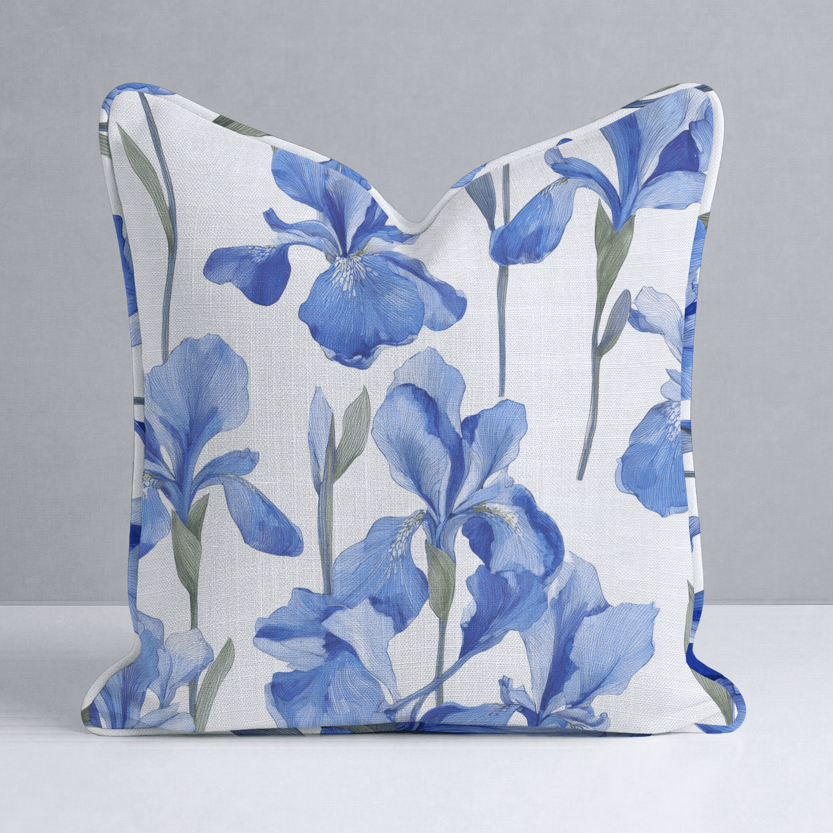 Dream Blue Throw Pillow - Benton Lane Home - Lemon Park
