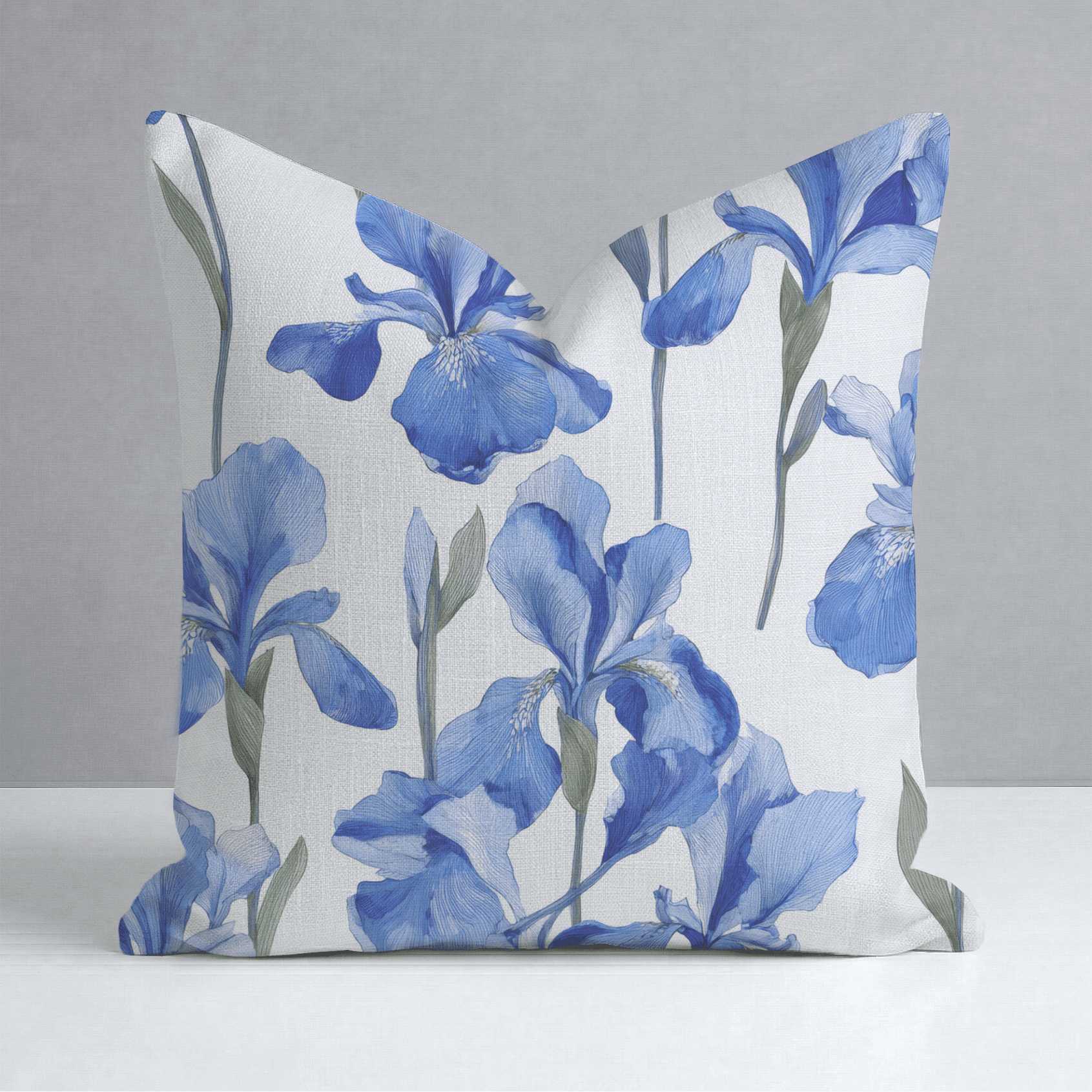 Dream Blue Throw Pillow - Benton Lane Home - Lemon Park