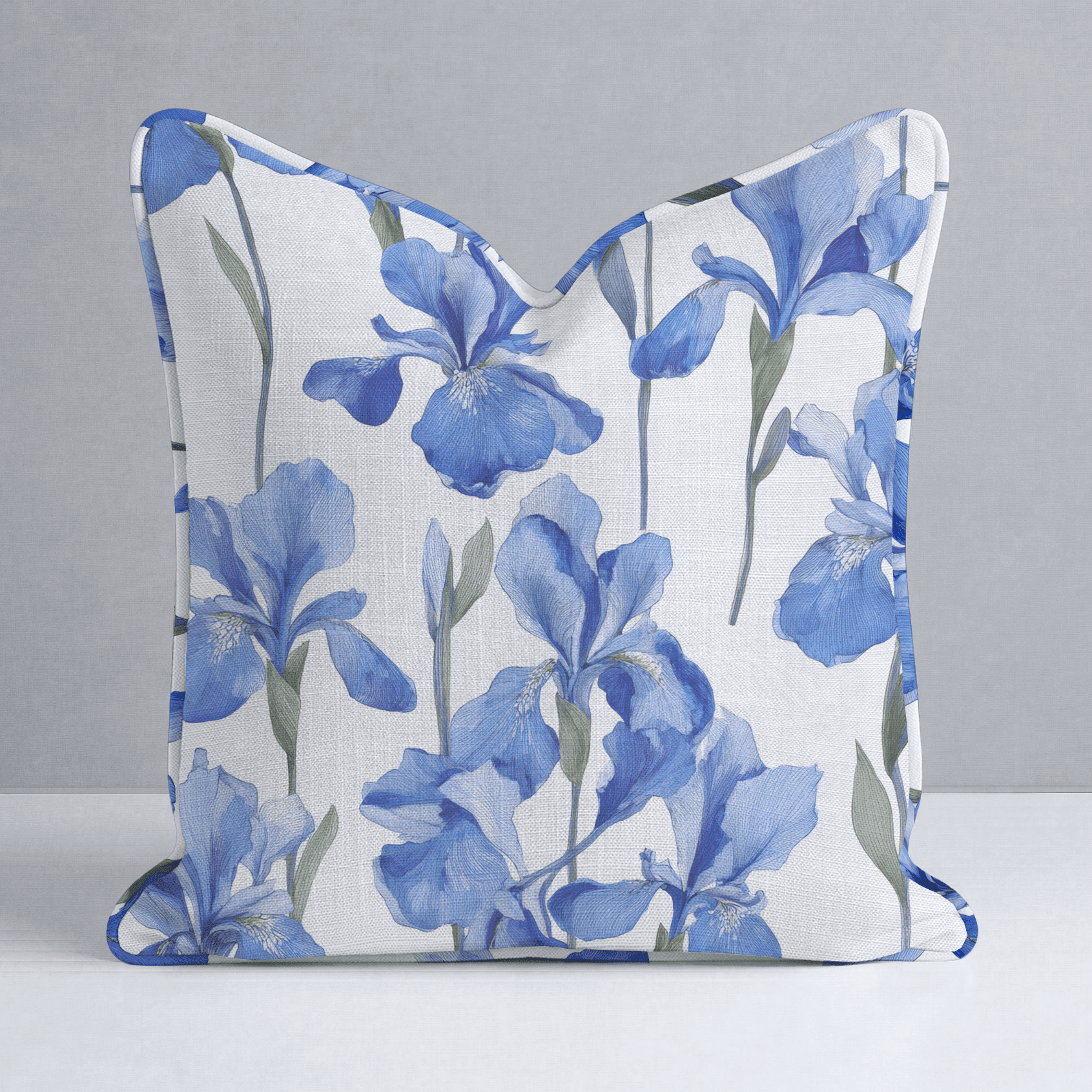 Dream Blue Throw Pillow - Benton Lane Home - Lemon Park