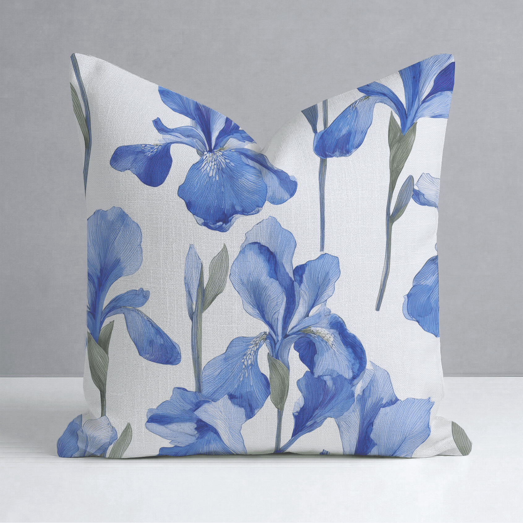 Dream Blue Throw Pillow - Benton Lane Home - Lemon Park