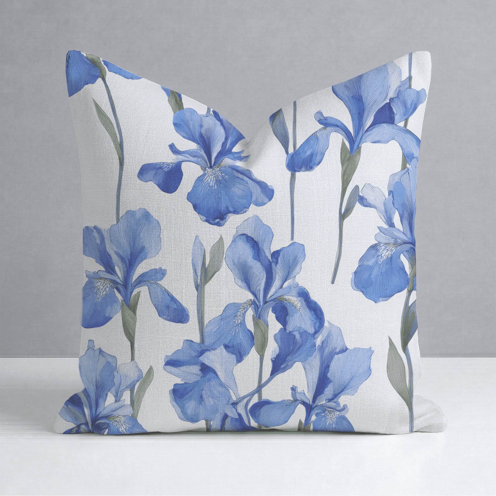 Dream Blue Throw Pillow - Benton Lane Home - Lemon Park