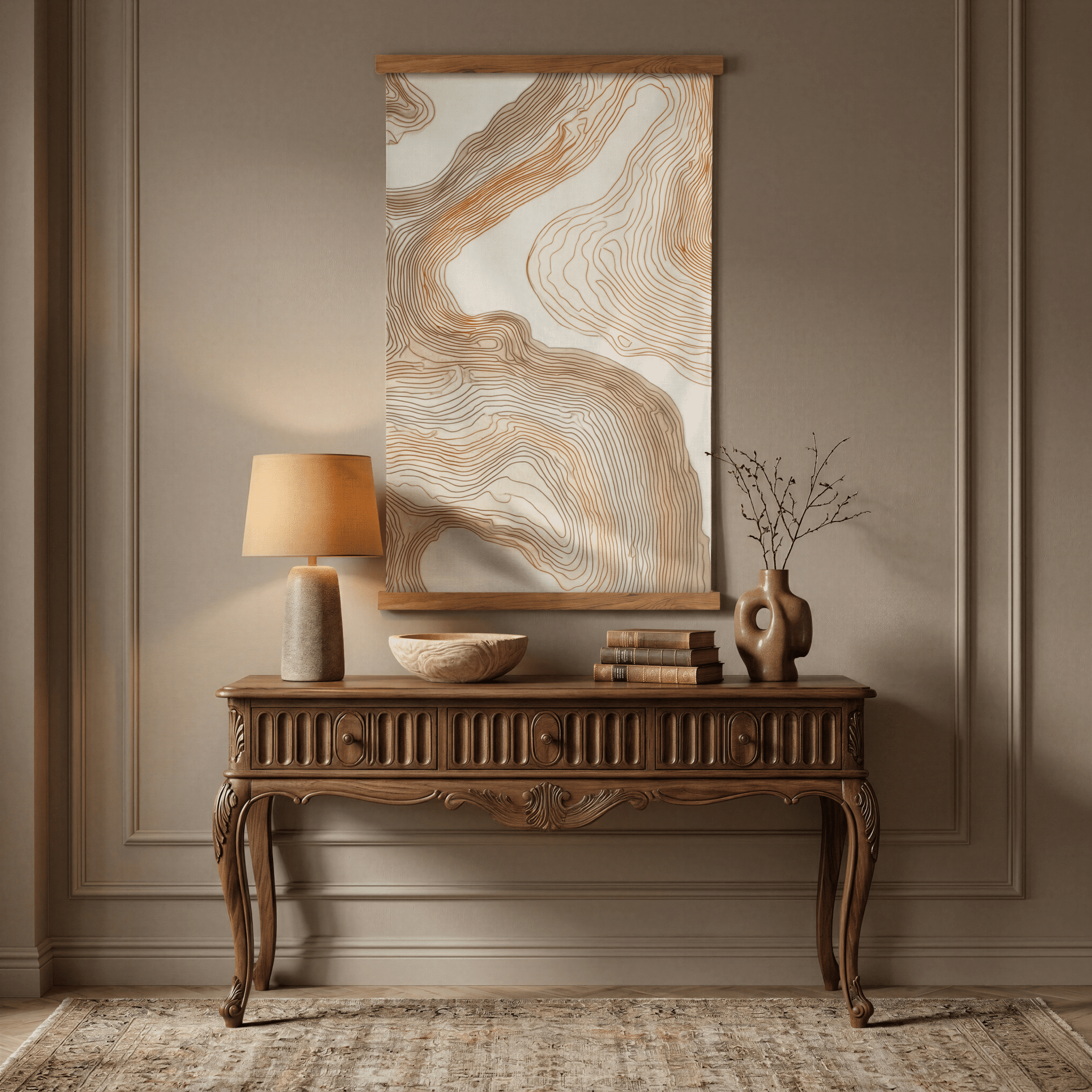 Drifted Layers - Tapestry - Benton Lane Home - Painted Paper