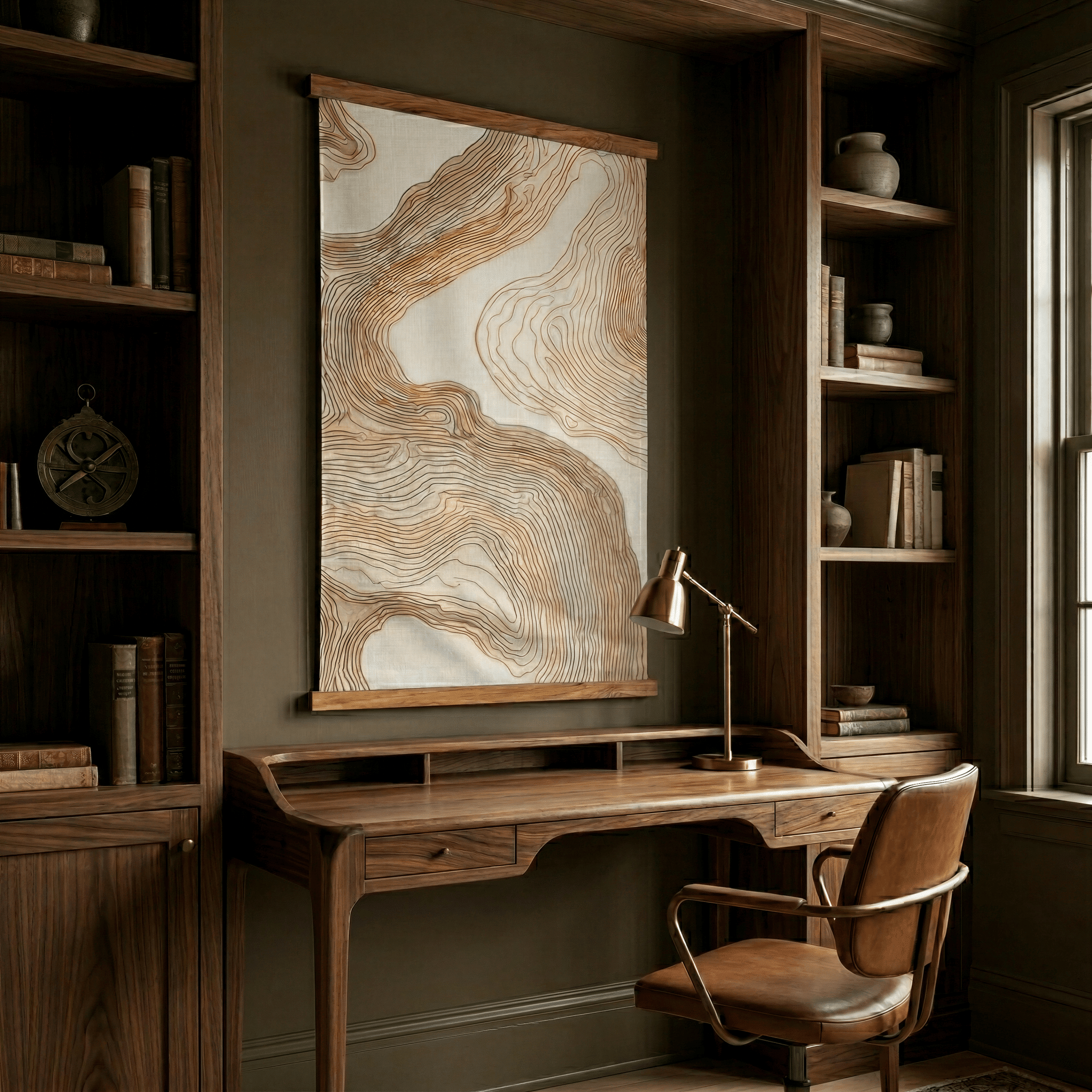 Drifted Layers - Tapestry - Benton Lane Home - Painted Paper