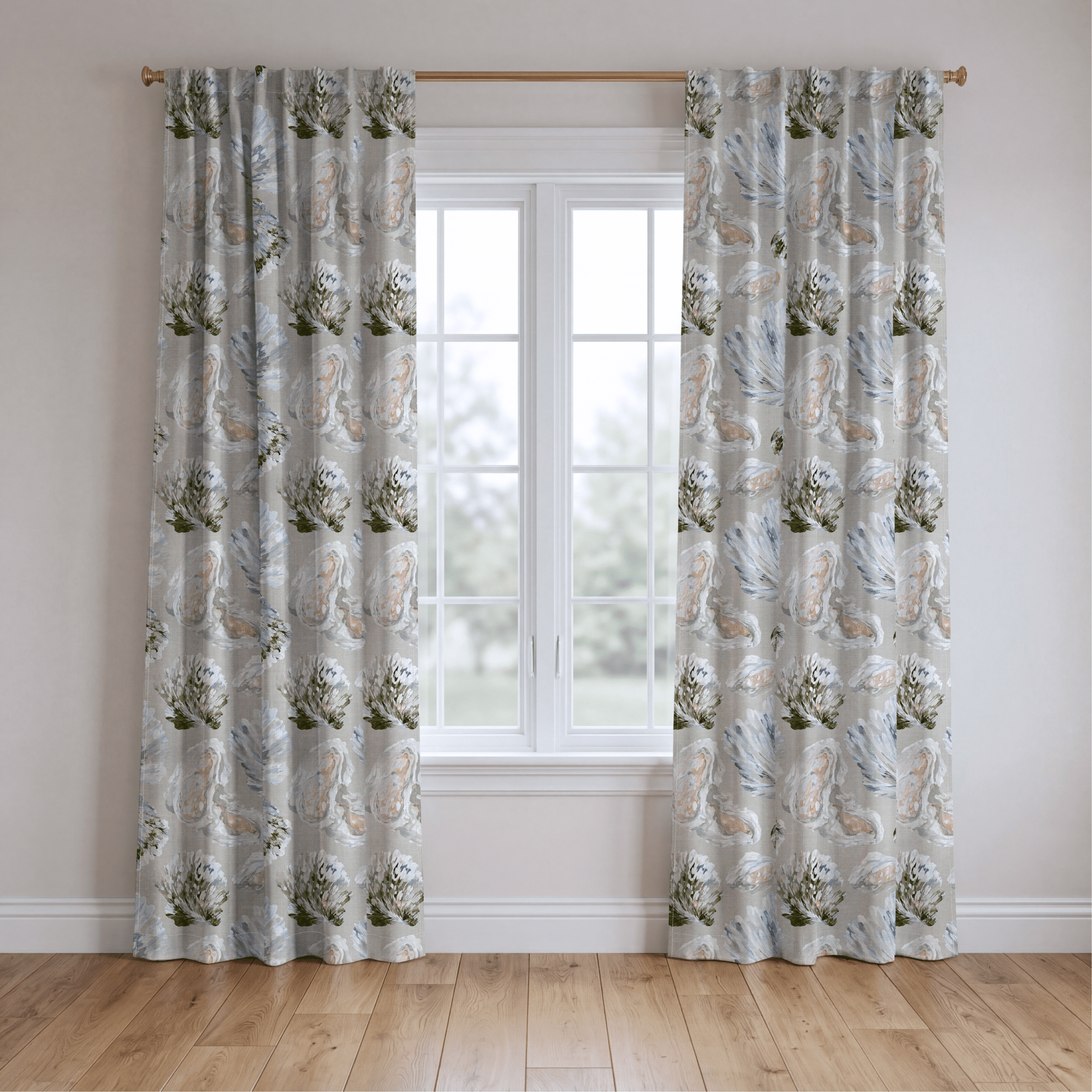 Drifted Shore - Drapery - Benton Lane Home - Lemon Park