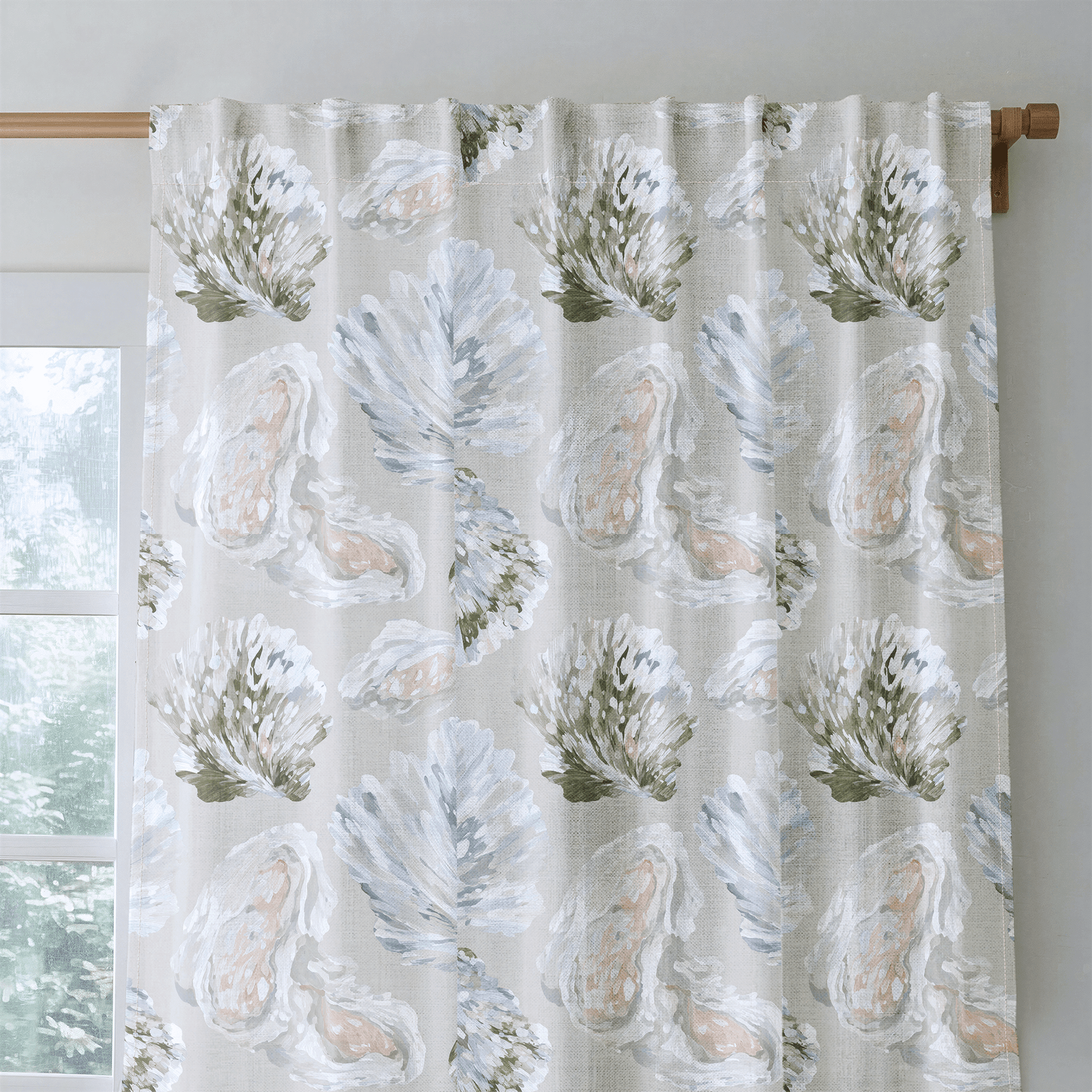 Drifted Shore - Drapery - Benton Lane Home - Lemon Park