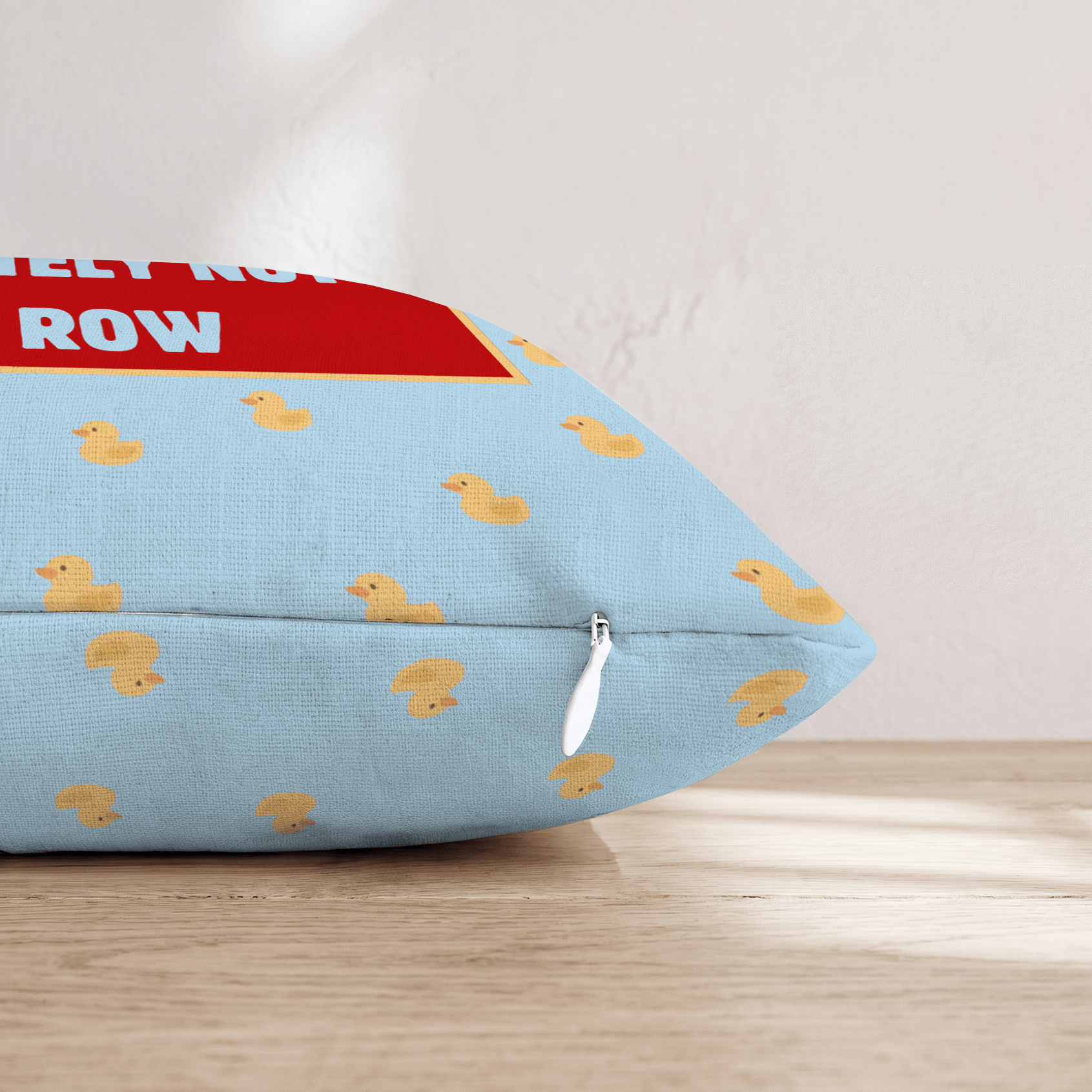 Ducks in a row Throw Pillow - Hillcroft Home