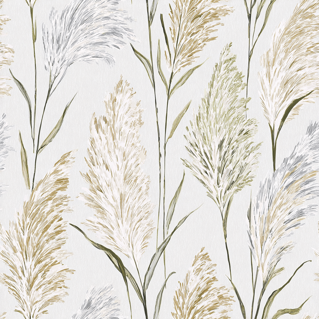 Dune Reed Wallpaper - Lemon Park