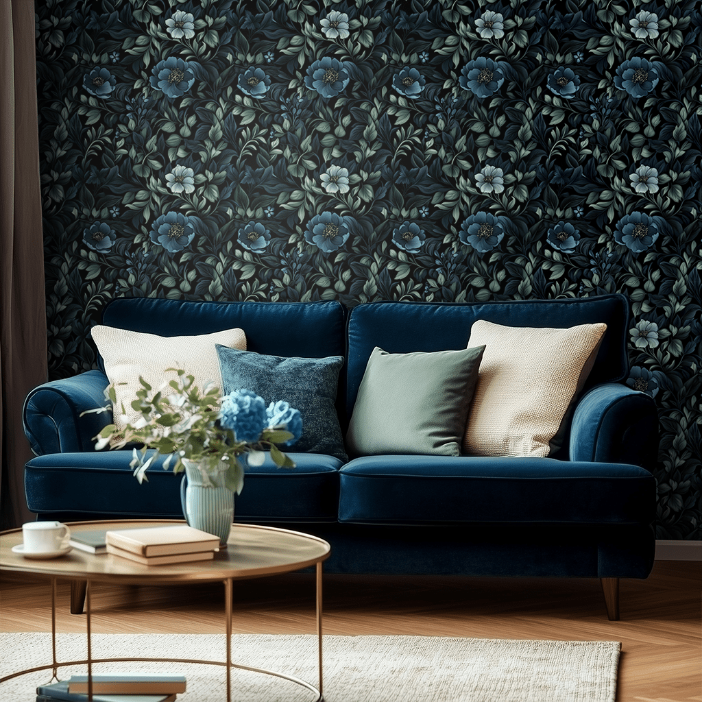 Duskwither Bloom Wallpaper - Benton Lane Home - Painted Paper