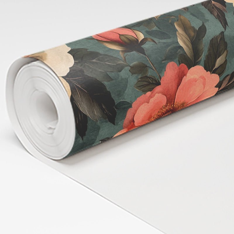 Dusky Rose Wallpaper - Benton Lane Home - Painted Paper