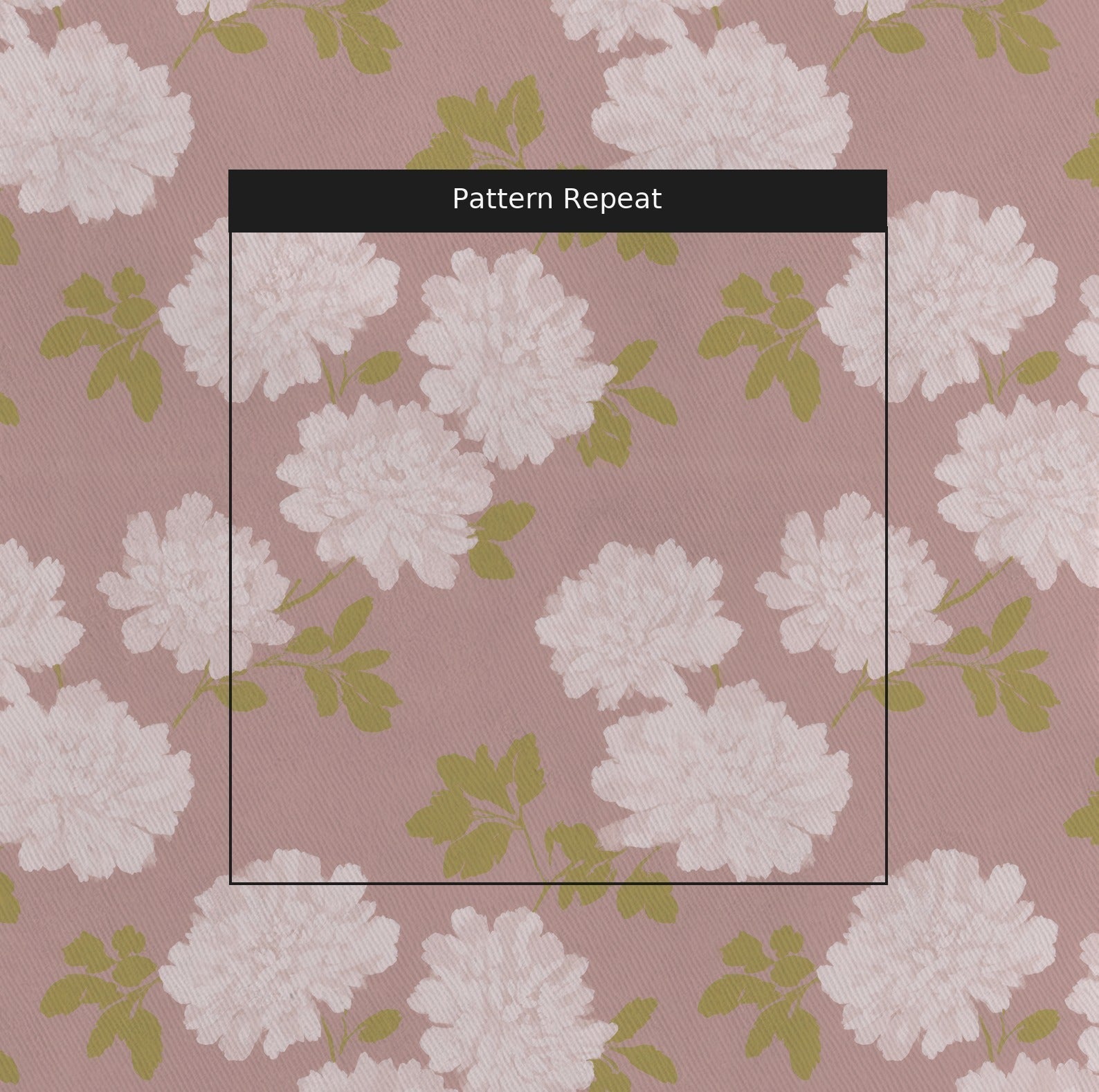 Dusty Rose Peonies - Fabric - Benton Lane Home - Lemon Park