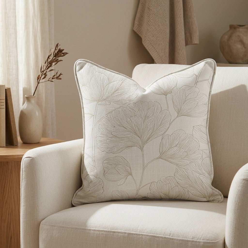 Dusty Wind Throw Pillow - Benton Lane Home - Lemon Park