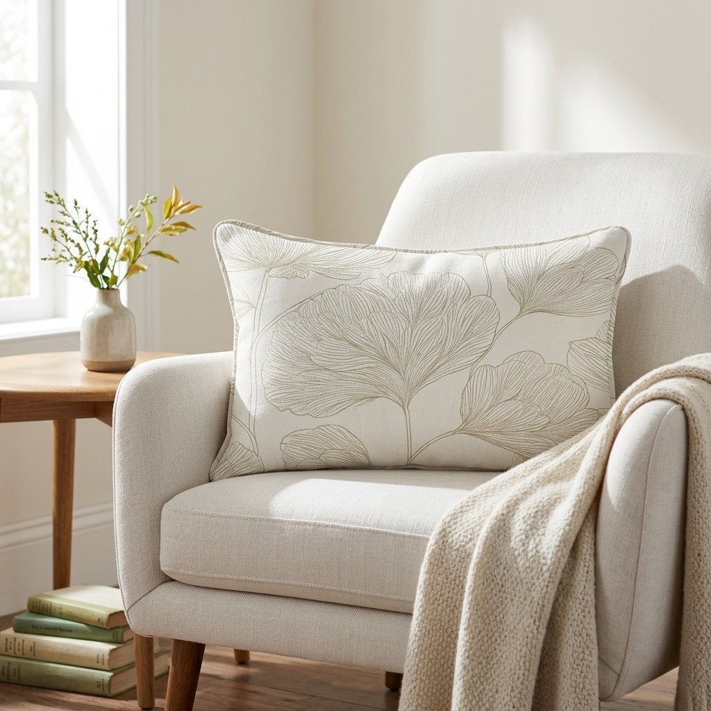 Dusty Wind Throw Pillow - Benton Lane Home - Lemon Park