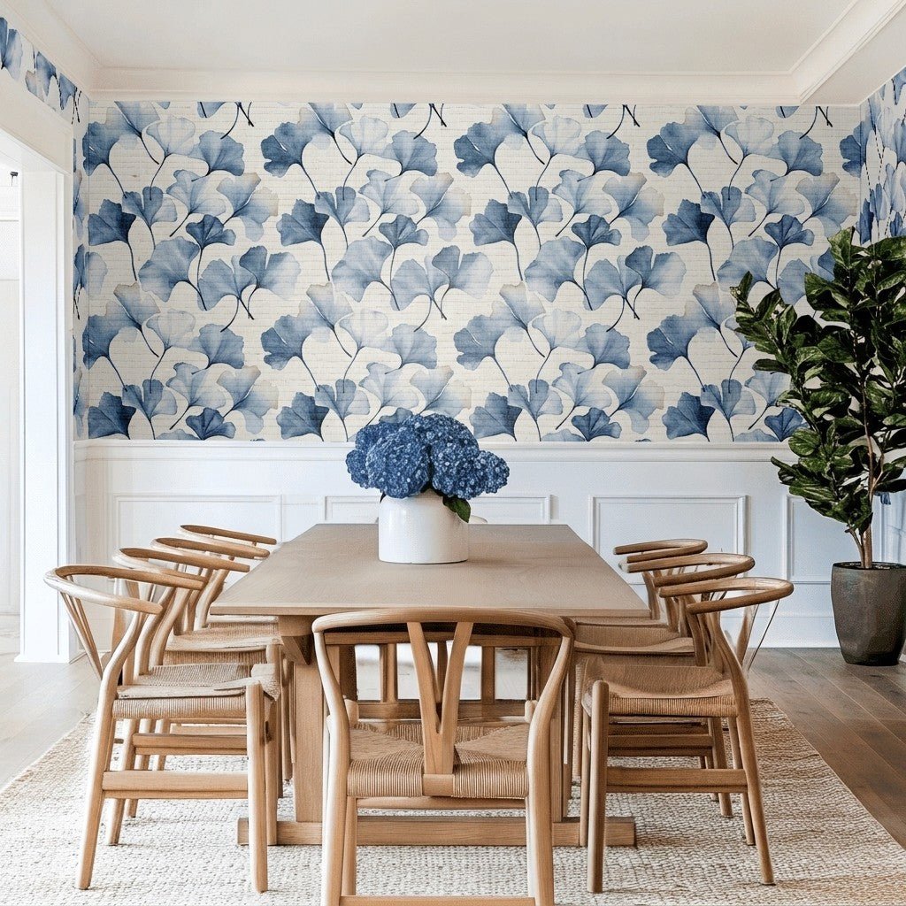 Eamon Faux Grasscloth Wallpaper - Painted Paper