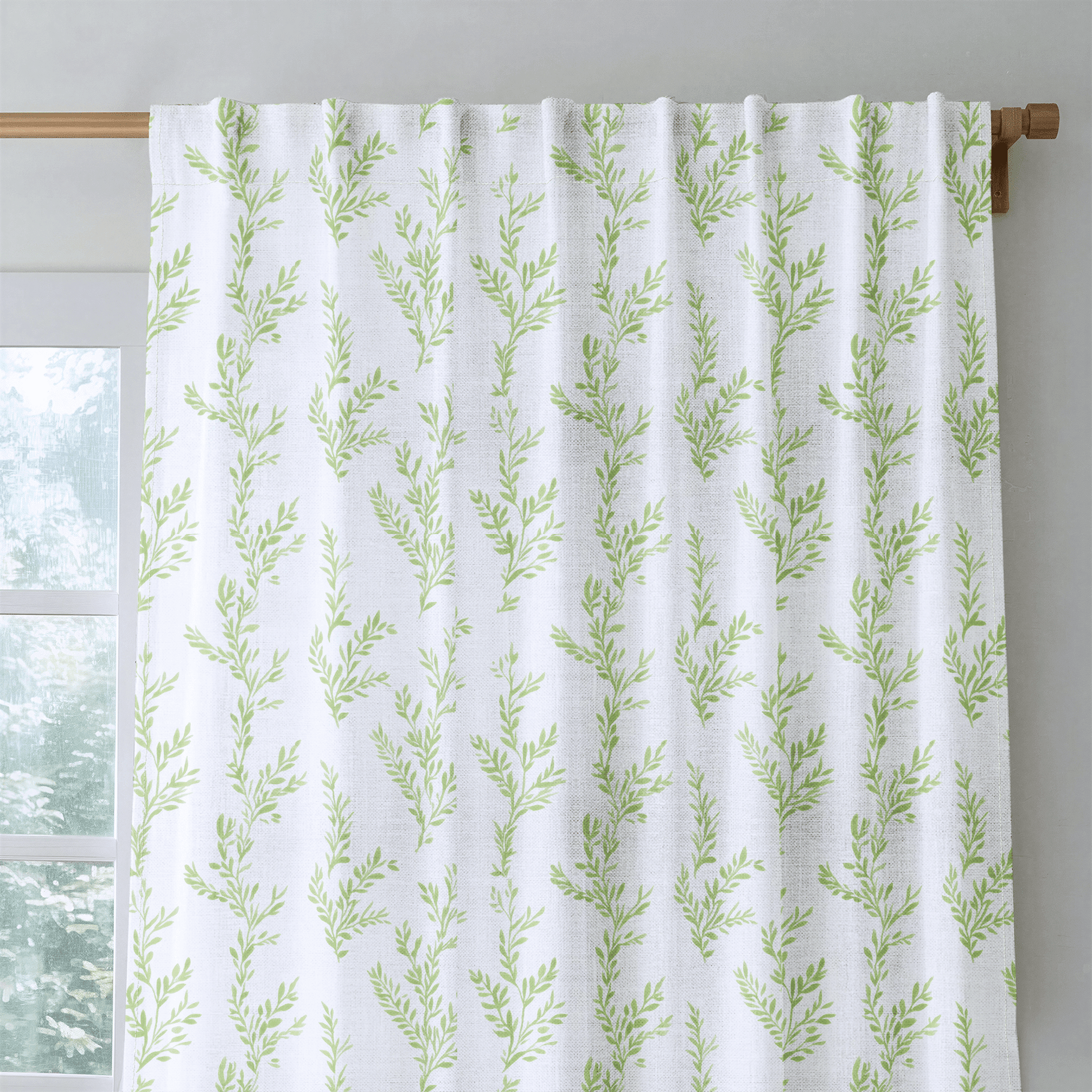 Early Sprouts - Drapery - Benton Lane Home - Lemon Park