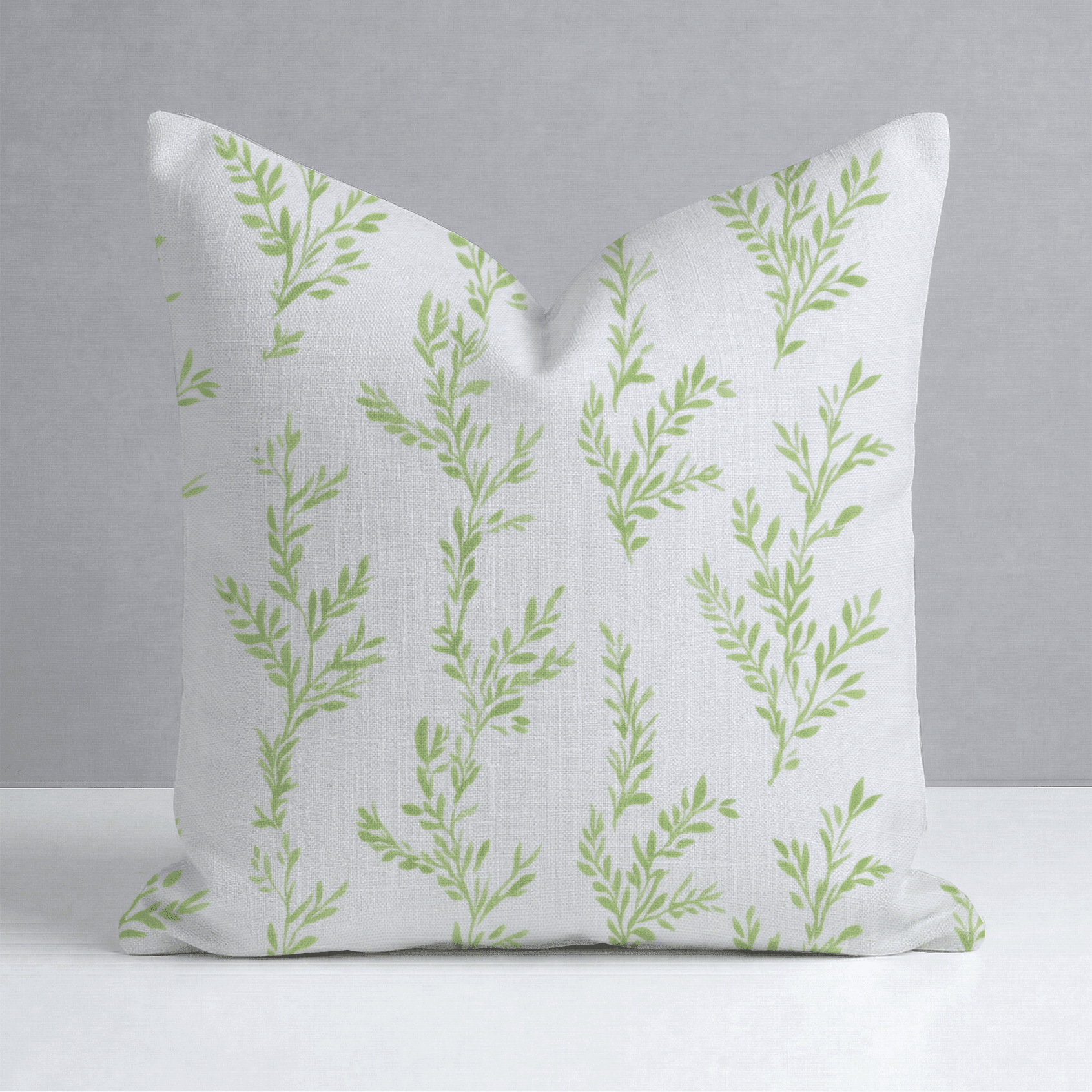 Early Sprouts Throw Pillow - Benton Lane Home - Lemon Park